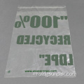 100% grs HDPE LDPE PP PE saci de polietilene reciclate